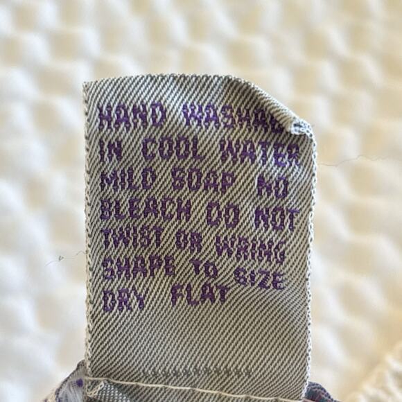 Vintage Pinwheels Knit Button Up Blue And White Striped Sweater Cardi Tank Top M - Picture 5 of 7